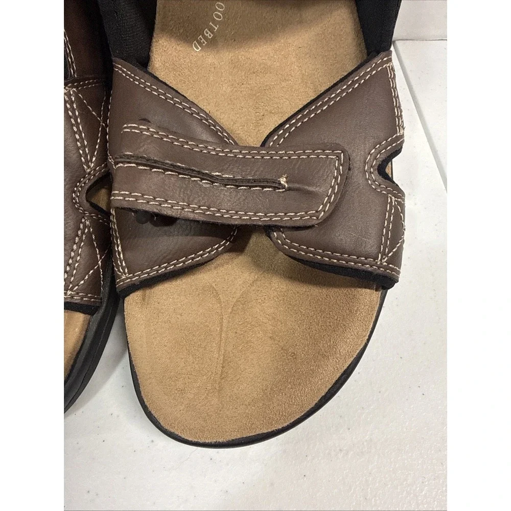 Dockers Newpage Men's Brown Sandals Size 13M Memory Foam New W/o Box